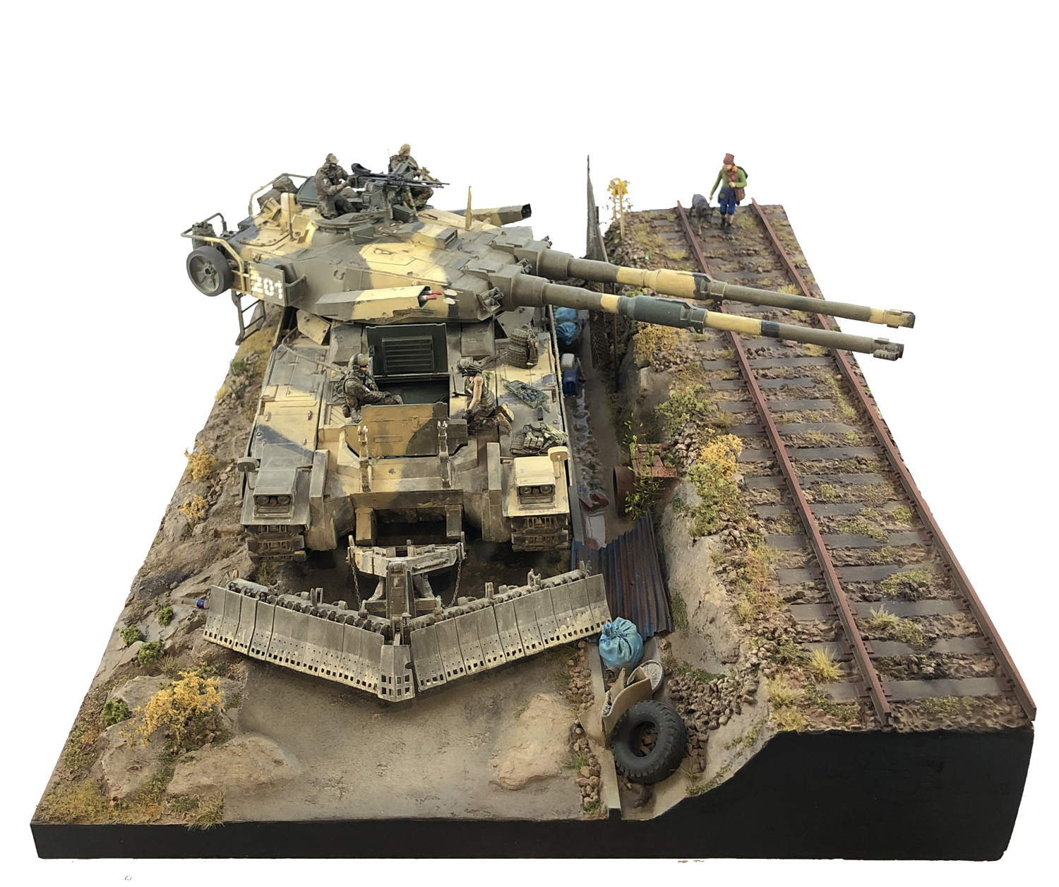 1/35 Bandai M61A5 Main Battle Tank - Ready for Inspection - SF