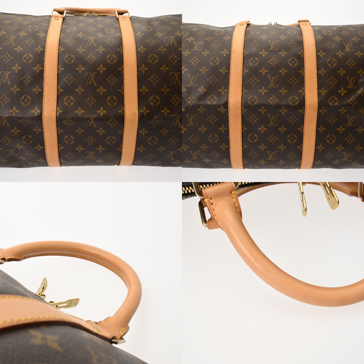 ルイ ヴィトン モノグラム キーポル 60 ブラウン M41422 モノグラム