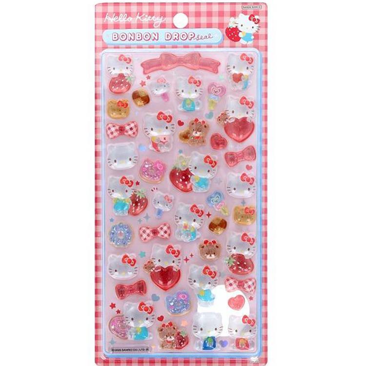 ハローキティ シール帳 ボンボンドロップシールセット