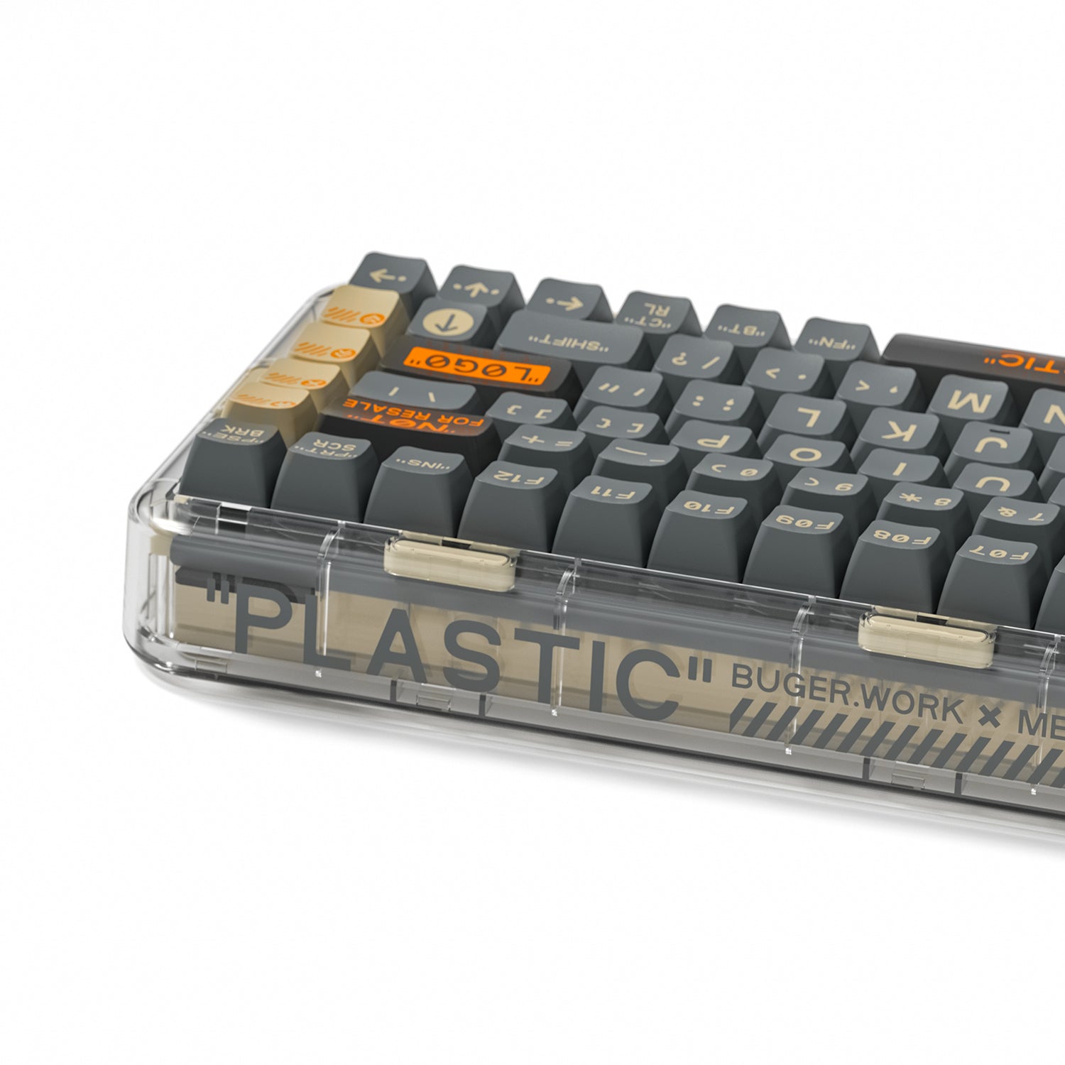 MelGeek Mojo84 カイルボックスプラスチック軸 MOJO84 Plastic See