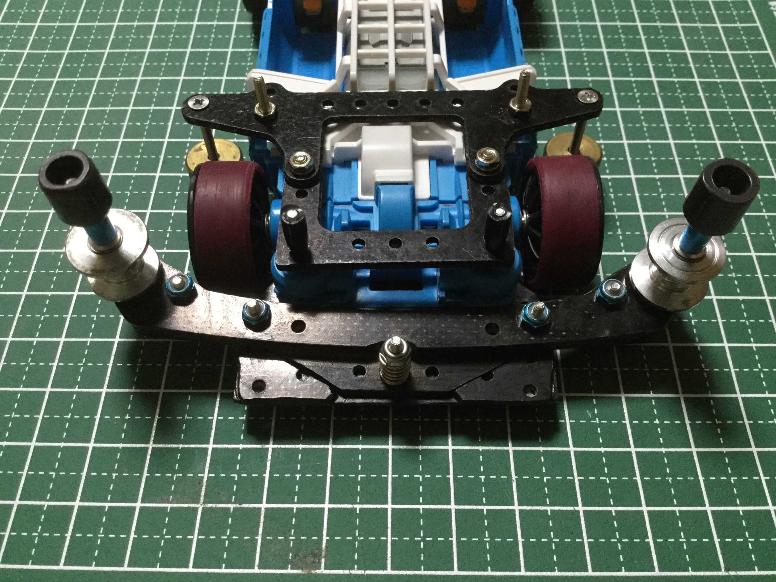 ミニ四駆 MSフレキ ATバンパー 一軸アンカー