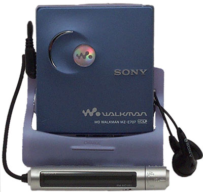 SONY WALKMAN ポータブルMDプレーヤー MZ-E700 動作品 SONY MD