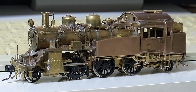 カツミ模型店のC12キットを組みます。