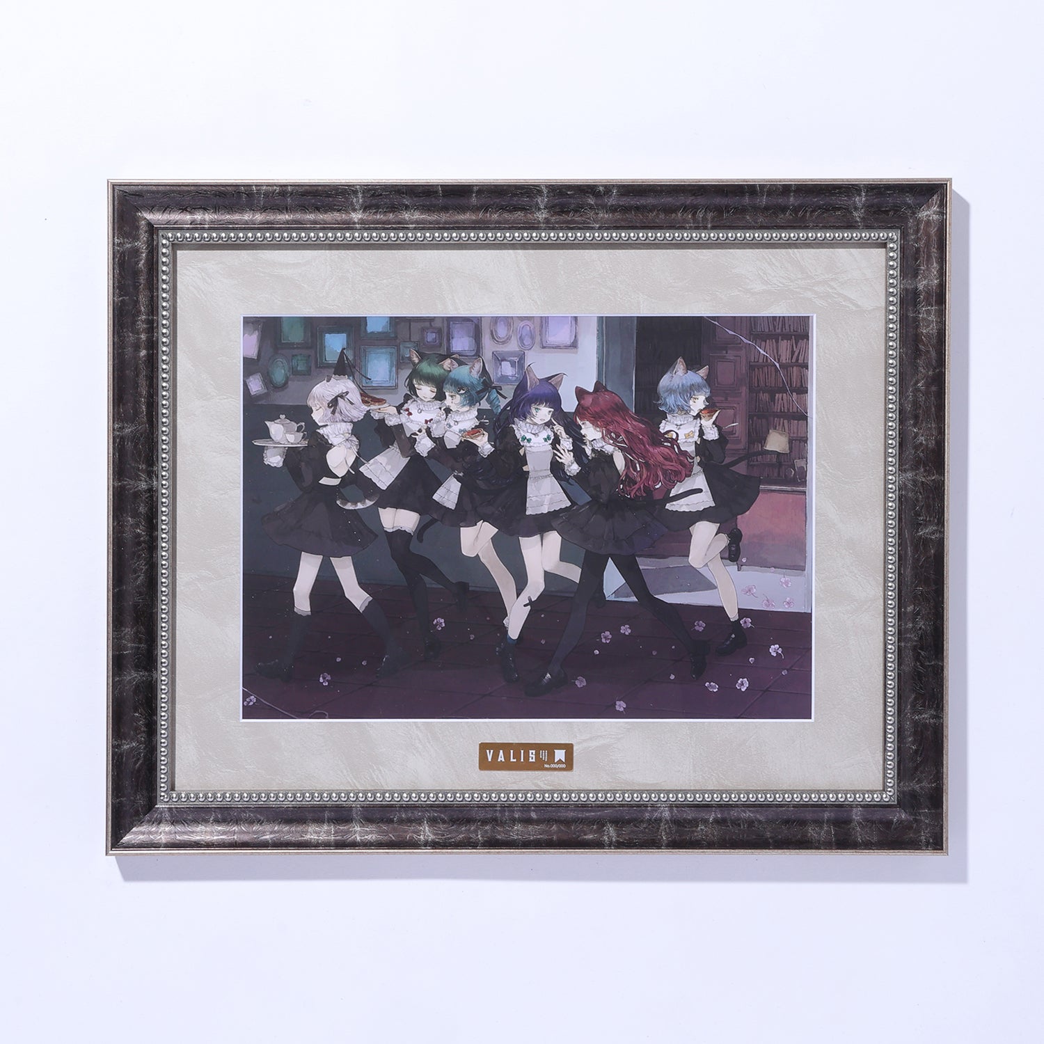 VALIS】ヴィンテージ風額装アート（シリアルナンバー入り）／VALIS 3rd