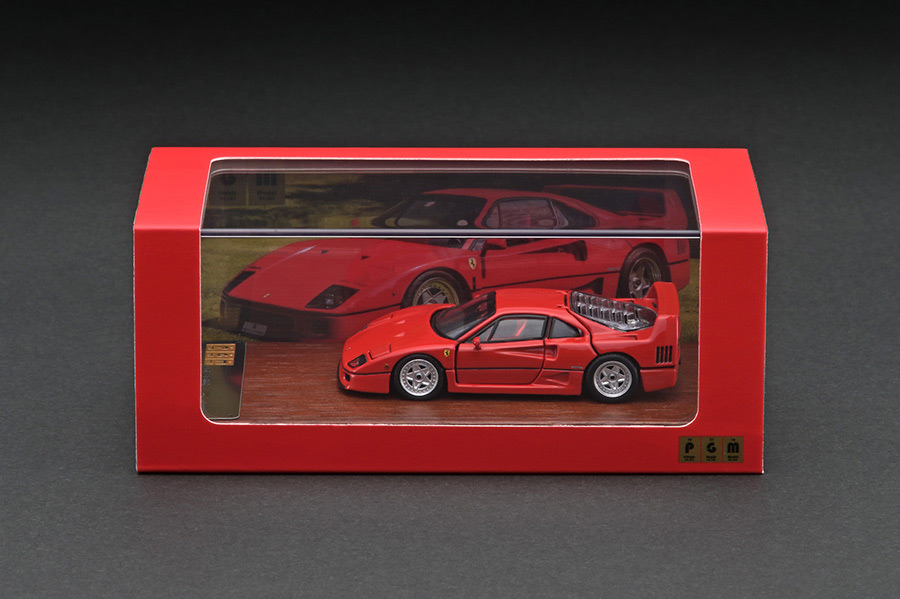 1/64 PGM フェラーリF40 高級ケース仕様 PGM フェラーリ F40 1/64 全