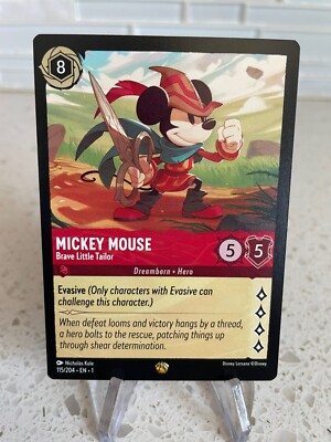 限定 Mickey Brave Little Tailor 大谷翔平カード Mickey Brave Little