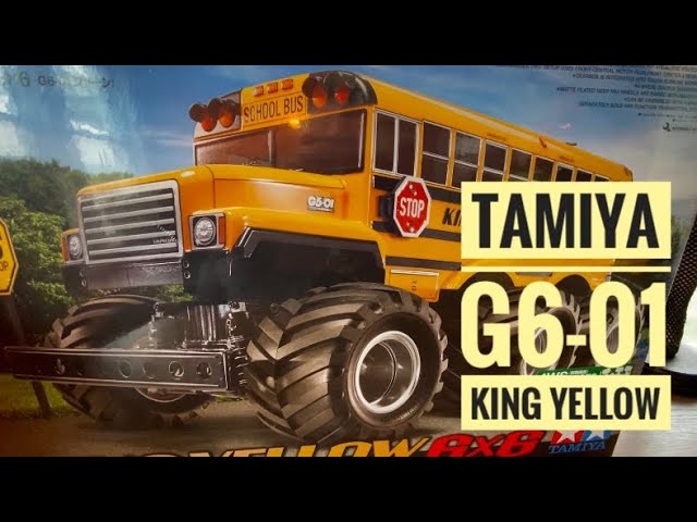 Unboxing the Tamiya King Yellow G6-01 6X6! - YouTube