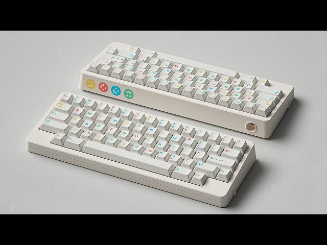 KBDfans D60lite build guide & typing sound test - YouTube