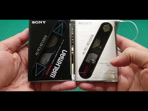 Sony WM-101 personal cassette player Walkman review & quick demo