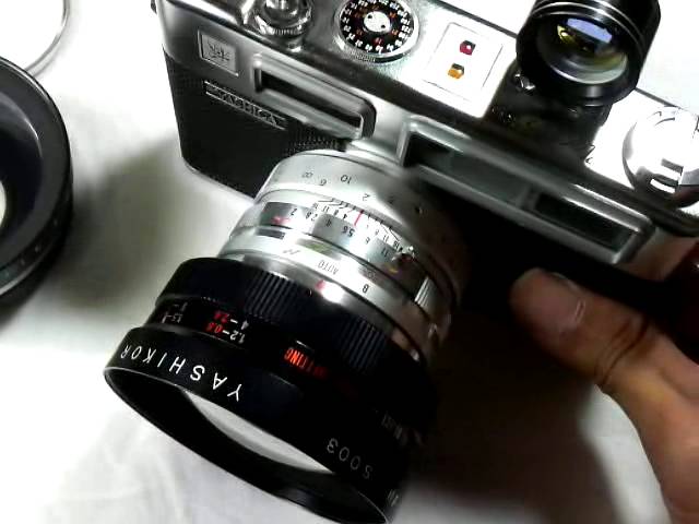ヤシカ コンバージョンレンズの使い方 YASHICA Conversion Lens How to