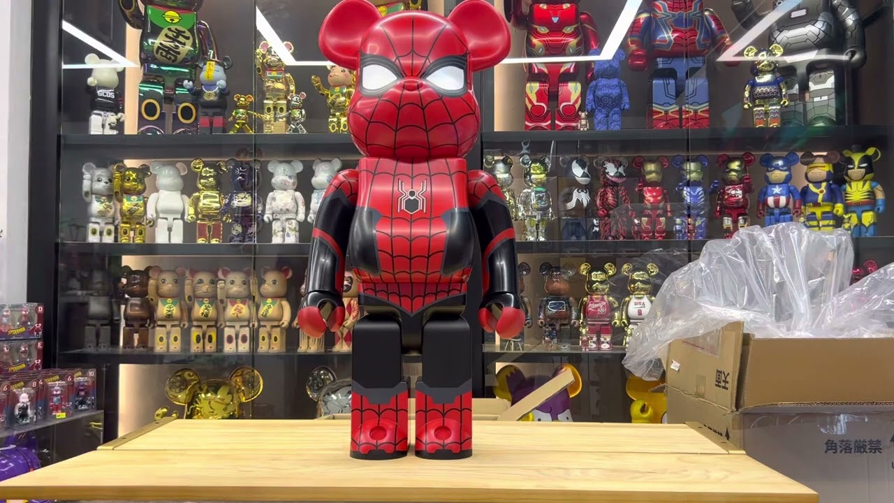 新品 BE@RBRICK SPIDER-MAN 2体セット 1000% 正規品 BearBrick