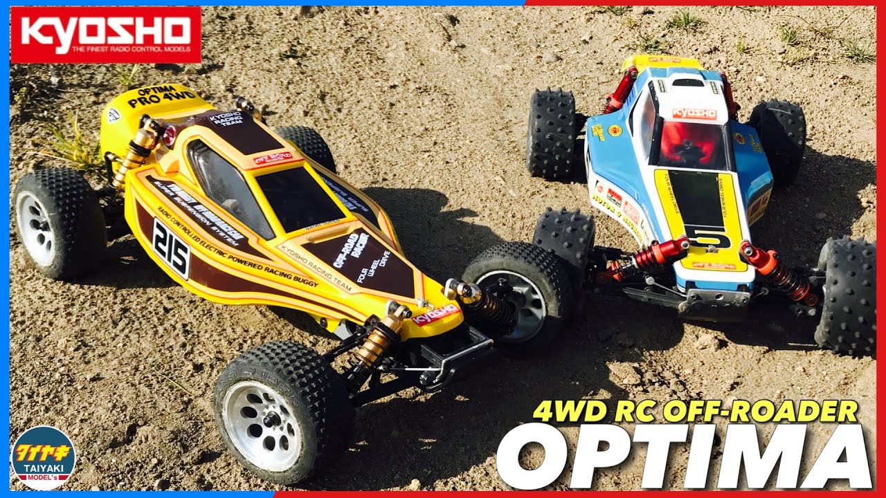 Radio-controlled] Kyosho Optima and Optima Pro Off-roader RC for