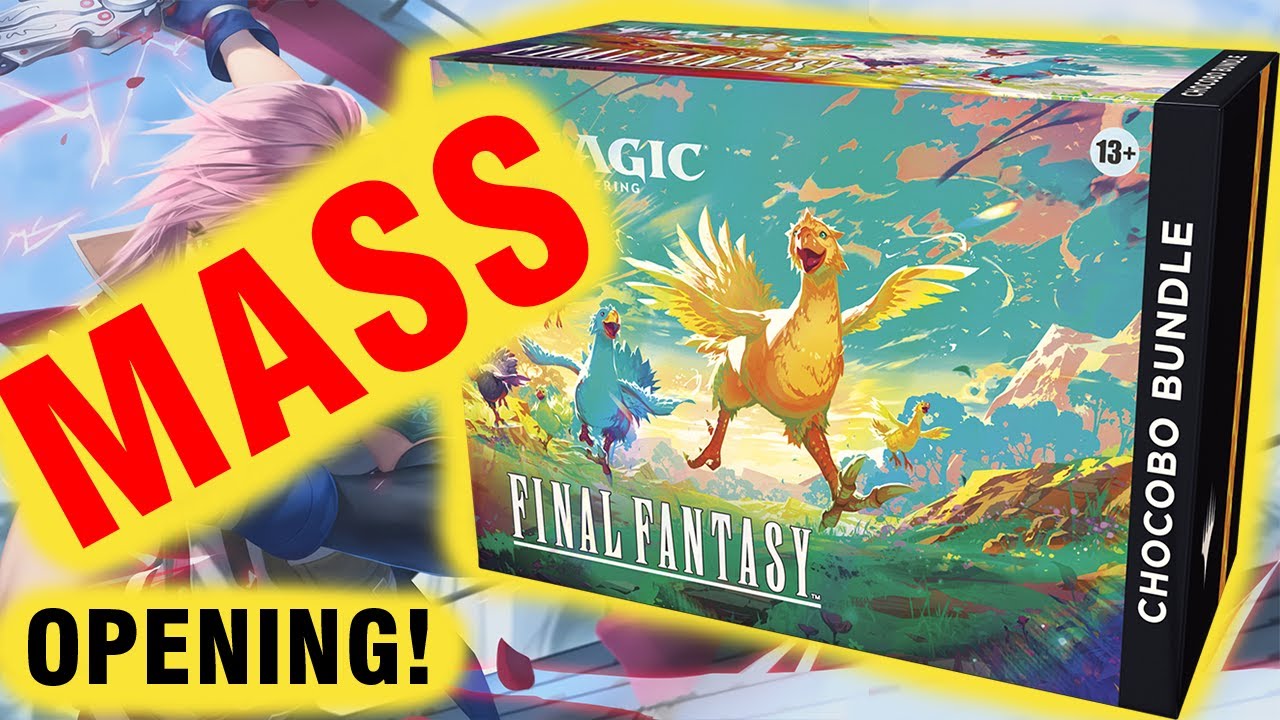 Final Fantasy Chocobo Bundle Opening | MTG - YouTube
