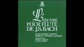 Silent Tone Record/バッハ・フルート・ソナタ全集/ランパル,マリオン