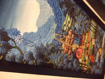 絵 アジアン 絵画 バリ島 インドネシア アジアンアート アジアン雑貨