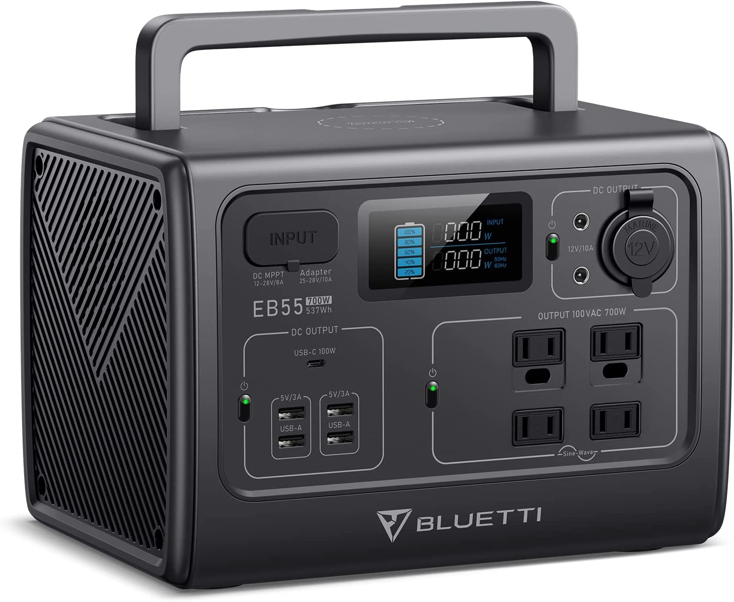 ポタ電.com】BLUETTI（ブルーティ）のEB55を隅々までレビュー