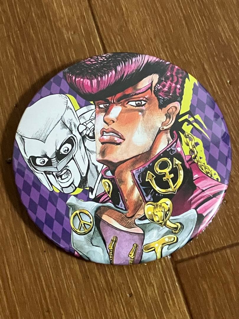 荒木飛呂彦 原画展 ジョジョ展 in S市杜王町 2017 缶バッジ 東方仗助