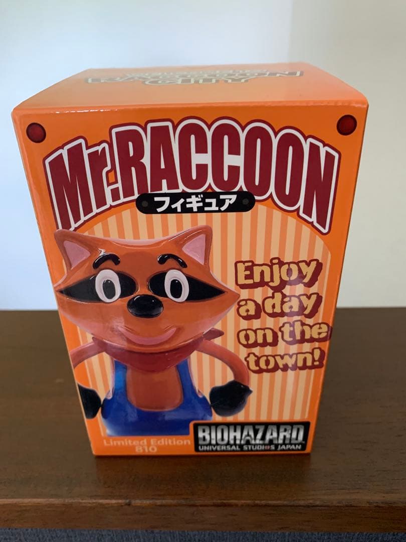バイオハザード　ミスターラクーン　限定品 usj ユニバ バイオハザード ラクーン君 フィギュア BIOHAZARD Amazon