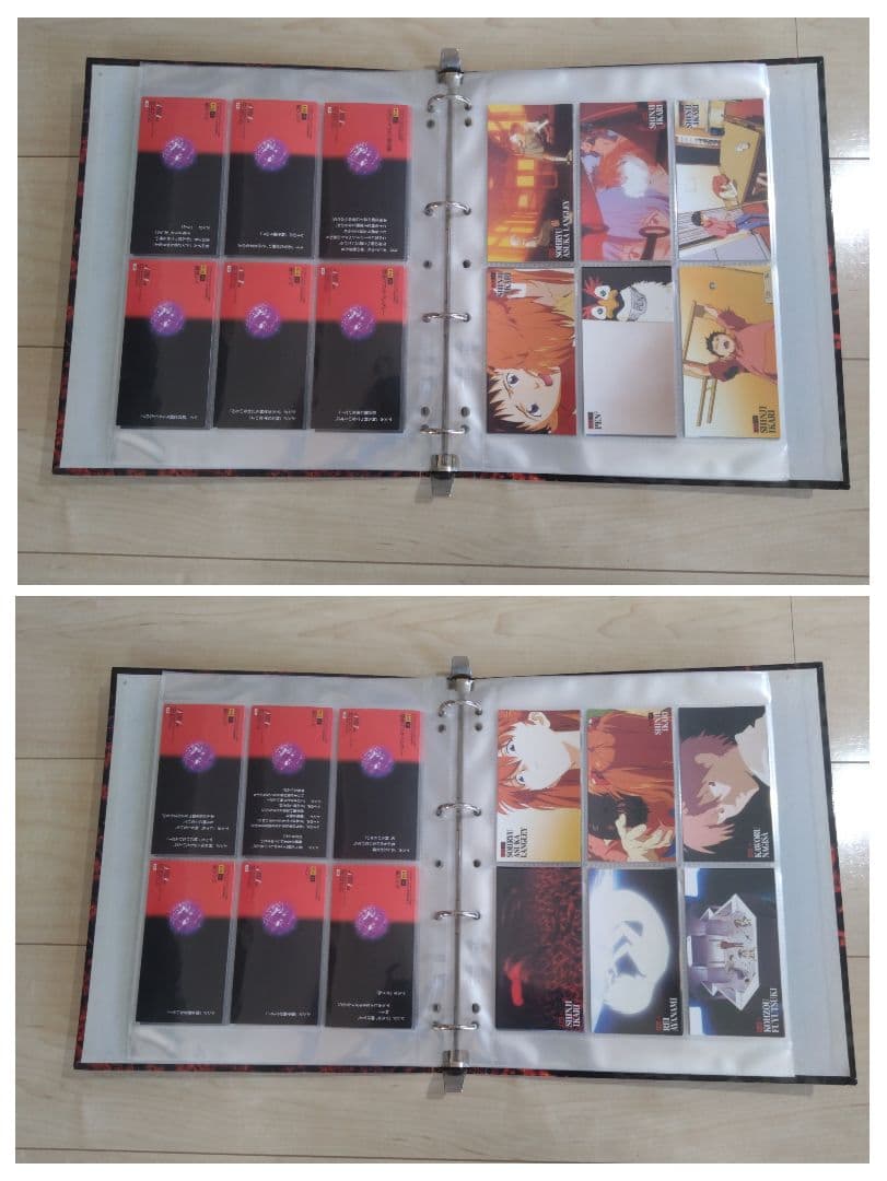 新世紀エヴァンゲリオン カードダスマスターズワイド 第2弾 専用バインダー付き