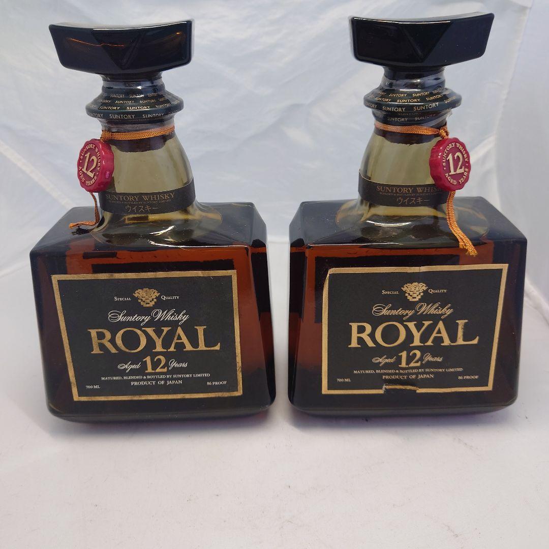 2本セット　サントリー　ローヤル　12年　ウイスキー　ブラックラベル　700ml 2本セット サントリー ローヤル 12年 ウイスキー ブラックラベル 700ml