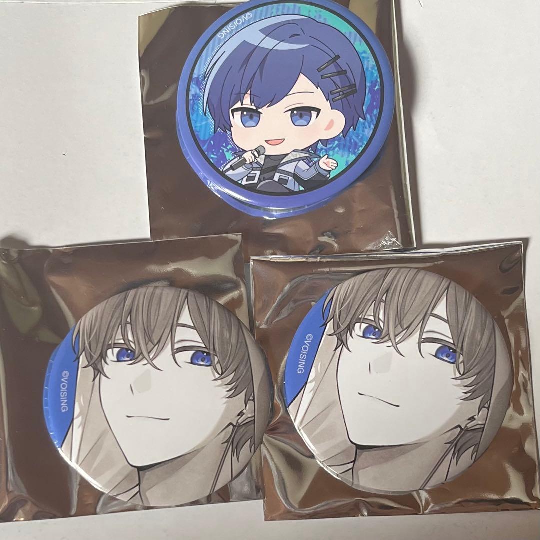 いれいす if いふ Blue Rose 1等賞 モノクロ ソロワン 缶バッジ - メルカリ