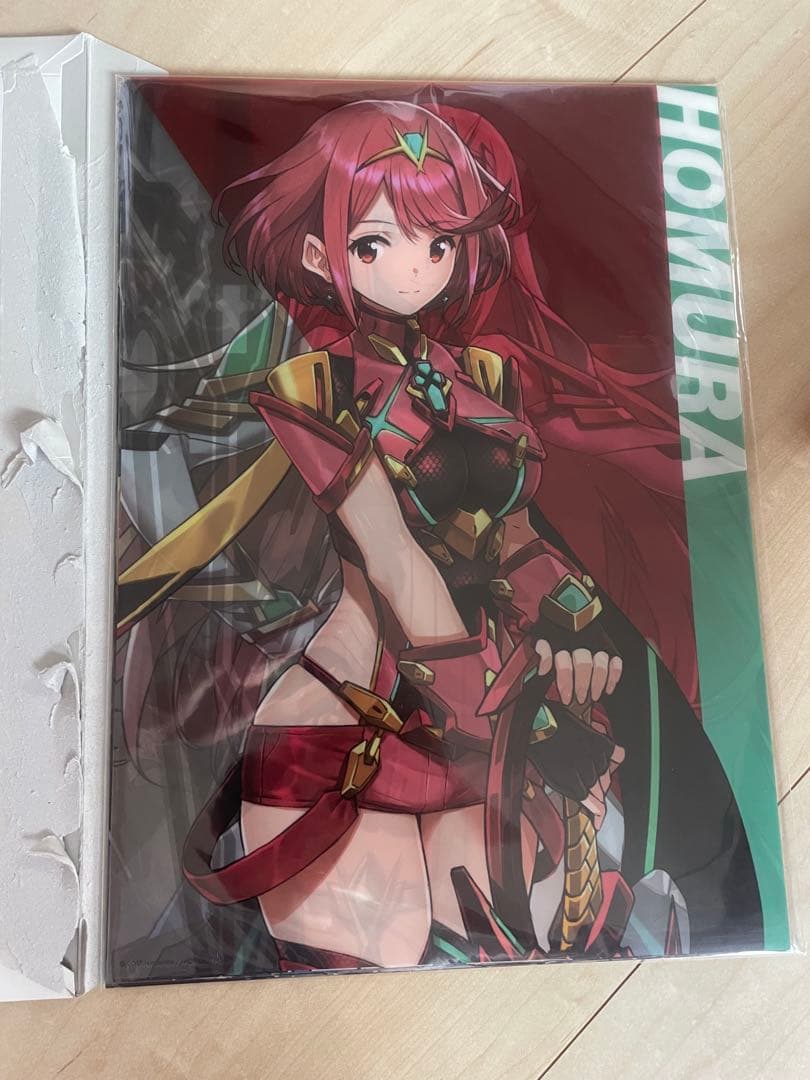 新品未開封 ゼノブレイド2 A3クリアポスター （ 21枚セット ）