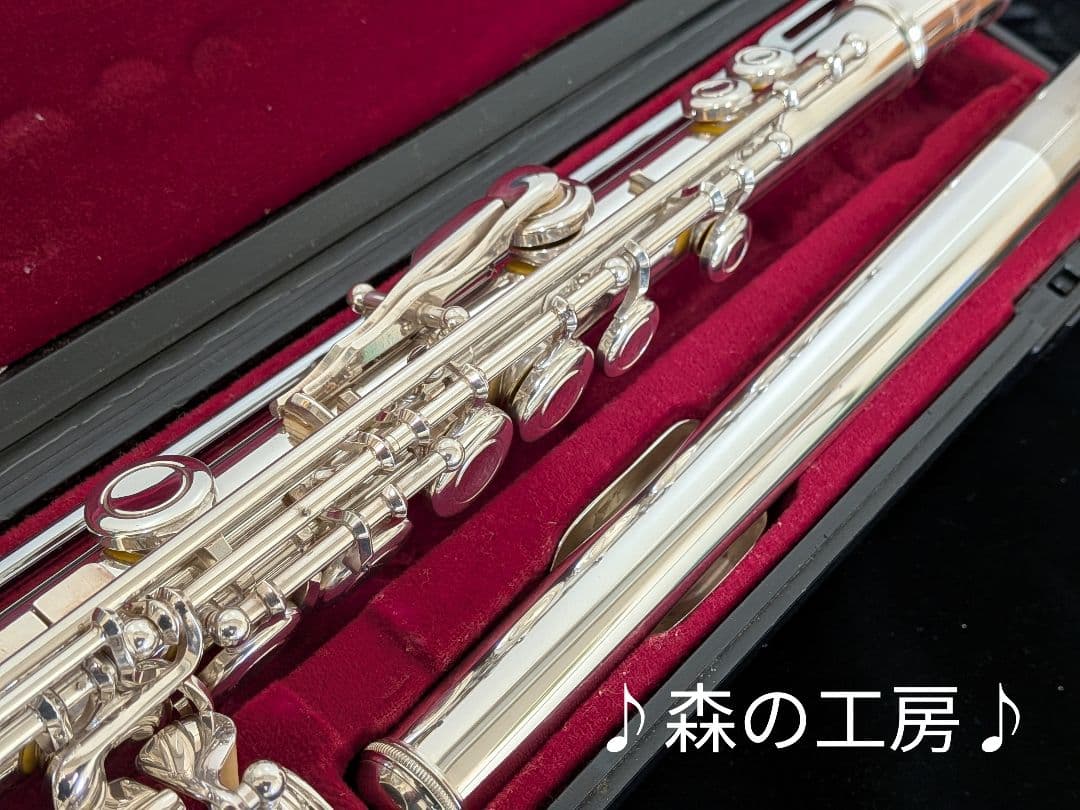 中古フルート専門店‼️部活応援‼️銀メッキ ヤマハフルートYFL211S E