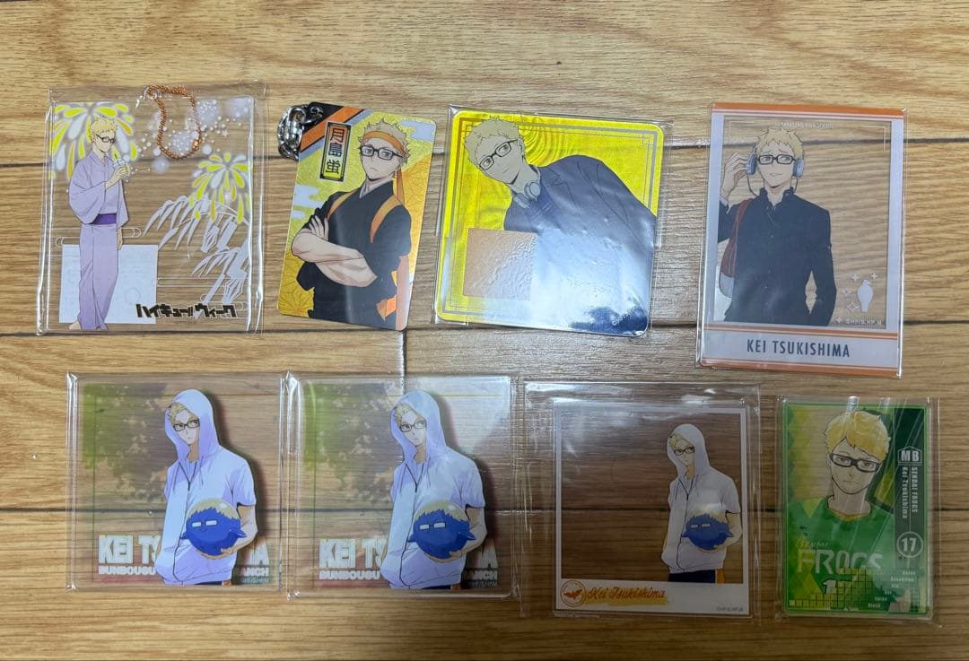 m*o様 ハイキュー　月島蛍　グッズ　アクリルスタンド　缶バッジ　102点　まと