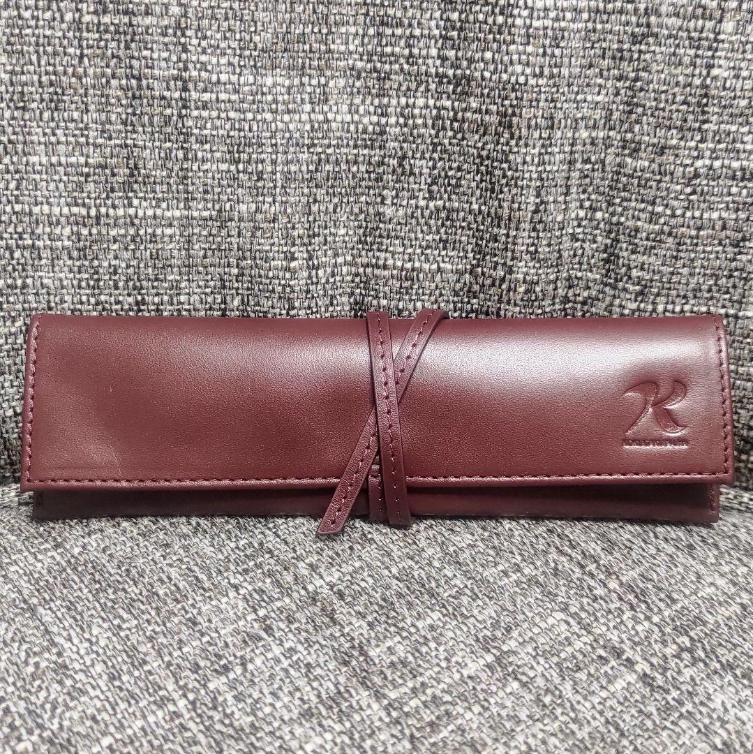 國學院大學 ロゴ入り 本革ペンケース（ボルドー） 國學院大學 ロゴ入り 本革ペンケース（ボルドー） 國學院大學 ロゴ入り