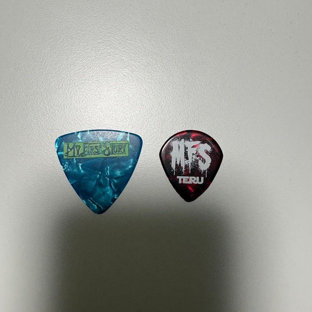 MY FIRST STORY ピック（TERU.NOBU) MY FIRST STORY nobさん ピック MY FIRST STORY マイファス SHO ピック